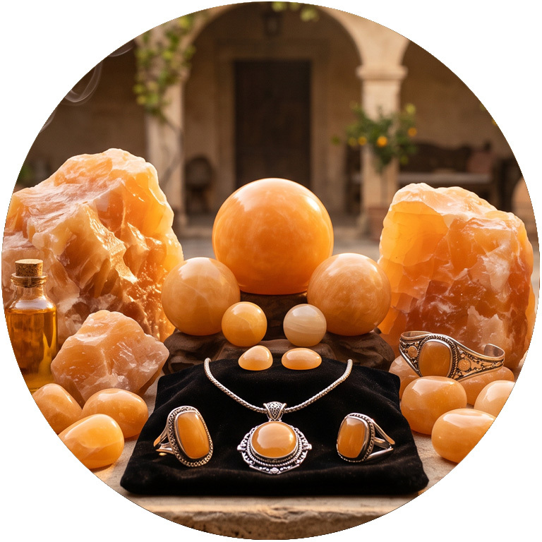 Calcita Laranja