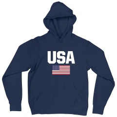 Blusa de frio Moletom USA Com Capuz inverno masculino - loja online