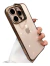 Capa Lançamento Para iPhone 16 Pro, Max Flip Câmera Luxuosa - loja online