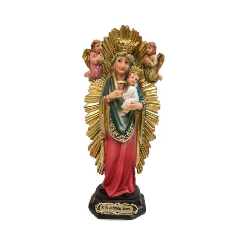 Imagem N Sra Perpétuo Socorro 20 Cm Resina Mod5