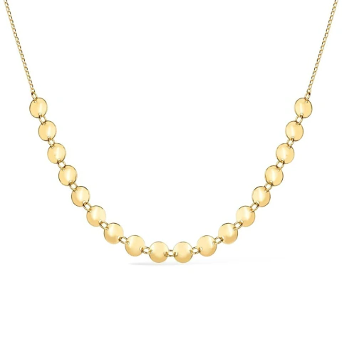 Chocker Dourada Esferas com Extensor