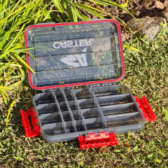 Caja Estanca CASTER Para Señuelos 20 Divisiones 27,5x18,5x5cm - comprar online