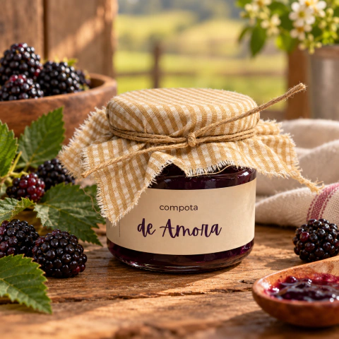 Vela aromática Compota de Amora