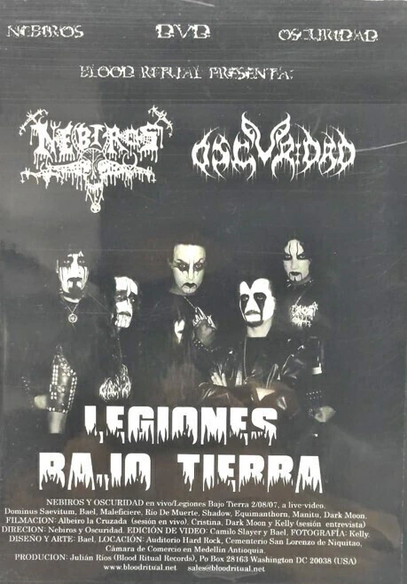 NEBIROS / OSCURIDAD - Legiones Bajo Tierra