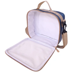 Kit Mochila com Lancheira Térmica - Miellu - Azul
