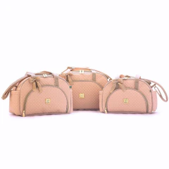 Conjunto Kit Bolsas Maternidade Grande, Média e Pequena Miellu com Trocador - Linha Pópeti - loja online