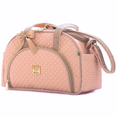 Conjunto Kit Bolsas Maternidade Grande, Média e Pequena Miellu com Trocador - Linha Pópeti - Miellu Bolsas e Acessórios Maternidade 