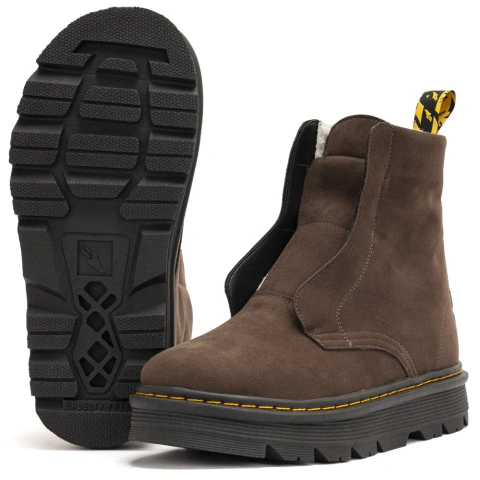 Bota Estilo Veggie York Acamurçado Marrom na internet