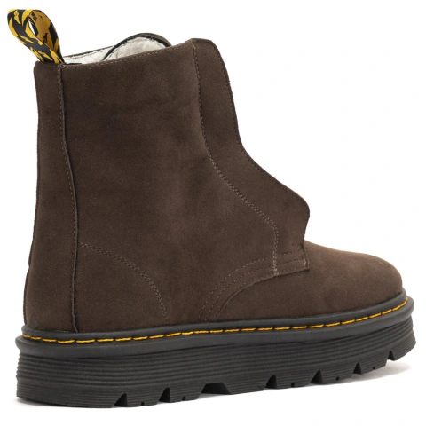 Bota Estilo Veggie York Acamurçado Marrom - ESTILO VEGGIE