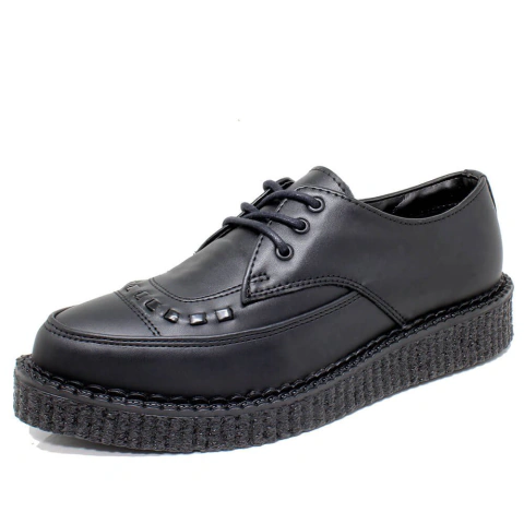 New Creeper Estilo Veggie Morricone Preto Bico Fino - loja online