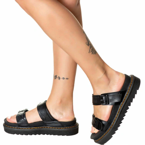 Sandália Estilo Veggie Shoes Mirella Preto - ESTILO VEGGIE