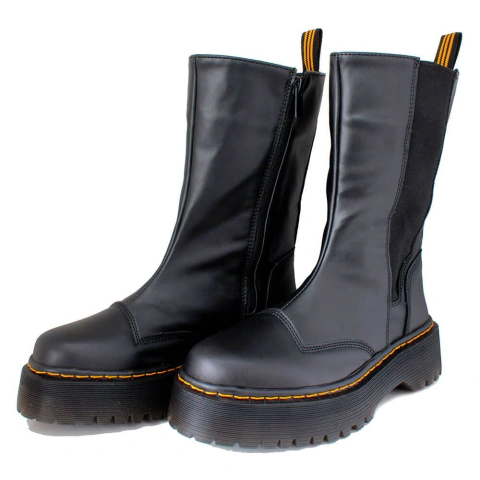 Bota Chelsea Estilo Inglês Valência Preto