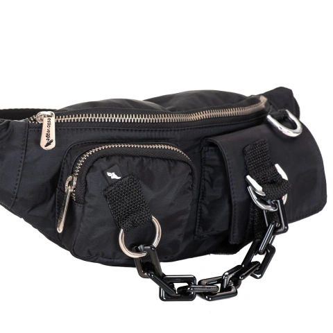 Crossbody Vegan Beggie Pochete Preta - comprar online