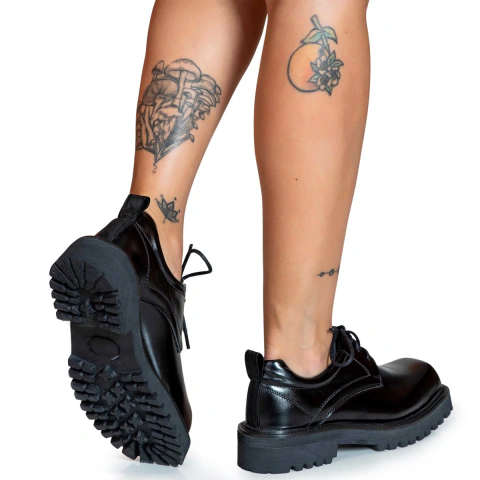 Imagem do Sapato Estilo Veggie Argüero Preto All Black