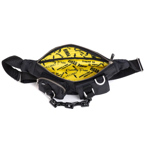 Crossbody Vegan Beggie Pochete Preta - ESTILO VEGGIE