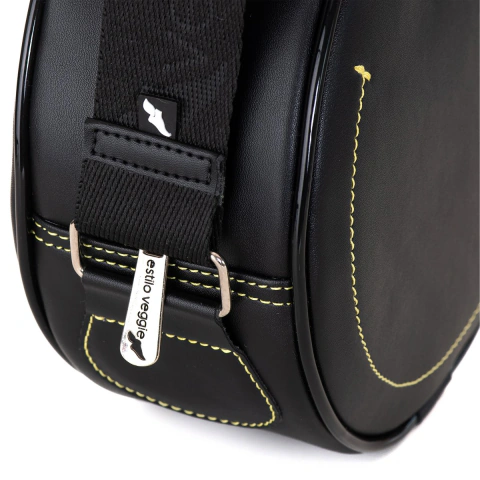 Bolsa Vegan Beggie Redonda Smile Preta - loja online