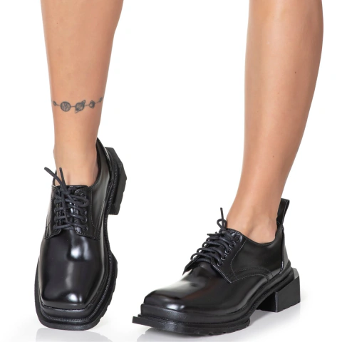 Sapato Colegial Santiago Verniz Preto - comprar online