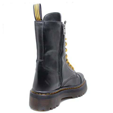 Coturno Estilo Inglês Auren Preto - ESTILO VEGGIE