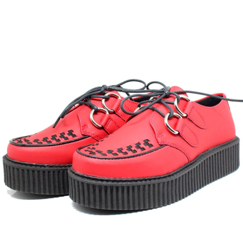 Creeper Vermelho Estilo Veggie Shoes - loja online