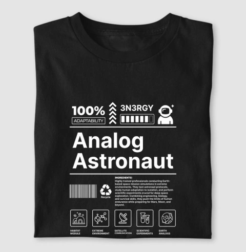 Profissões - Astronauta Análogo