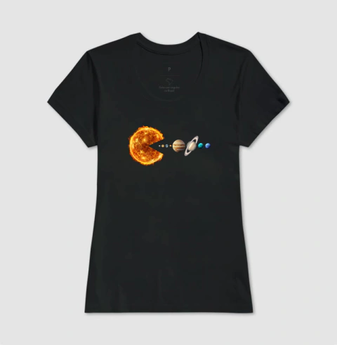 Sistema Solar (Pac Man) na internet