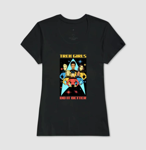 Trek Girls na internet