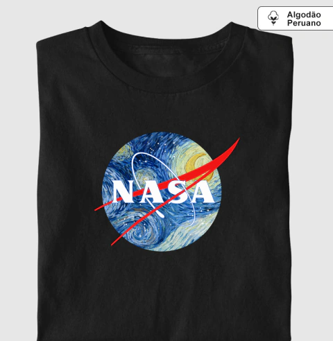 Nasa - Noite Estrelada [ALGODÃO PERUANO]
