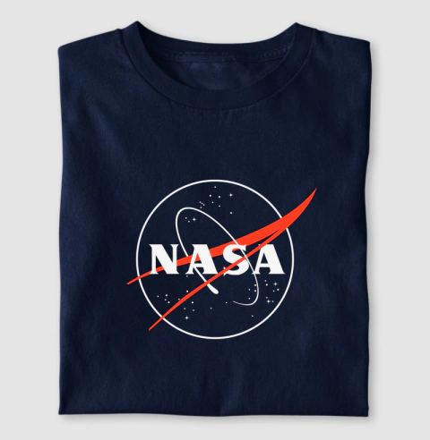 NASA - Outlined Red