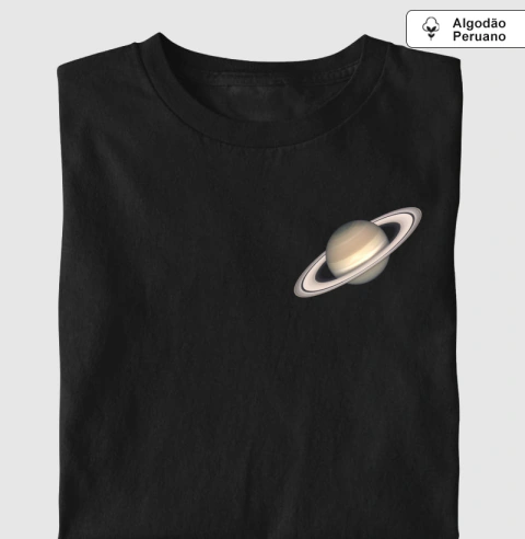 Saturno de Bolso [ALGODÃO PERUANO]