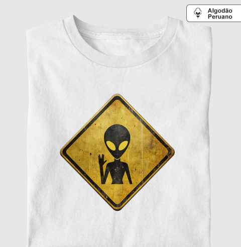 Saudação Alien [ALGODÃO PERUANO]