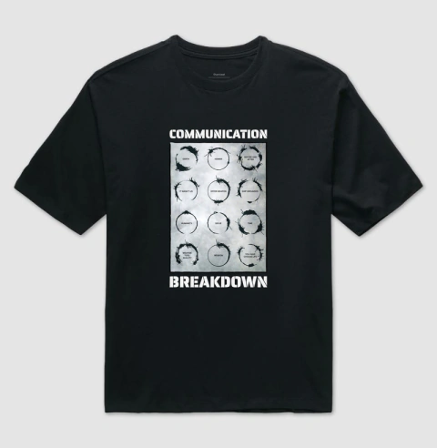 Communication Breakdown [OVERSIZED] - comprar online