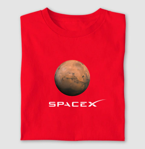 Marte - SpaceX Logotipo