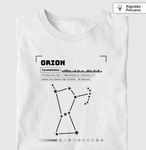Orion Constellation [ALGODÃO PERUANO]