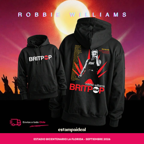 Hoodie Robbie Williams Britpop