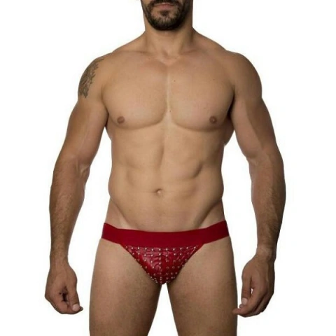 CUECA JOCK STRAP CIRRÊ COM TACHINHAS CORES