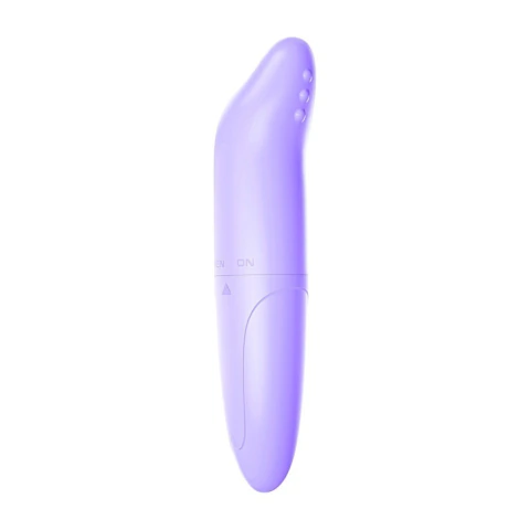 VIBRADOR PERSONAL PONTO G LISO COM TEXTURAS 12CM LILÁS