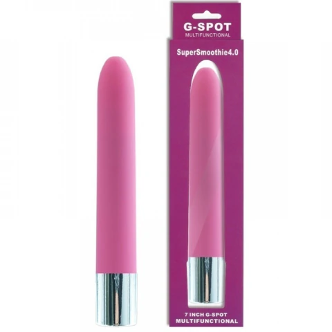 VIBRADOR PERSONAL COM 10 MODOS DE VIBRAÇÕES TOQUE AVELUDADO 17,5CM ROSA