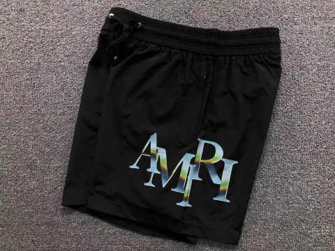 Short de Baño Amiri - Letras holográficas