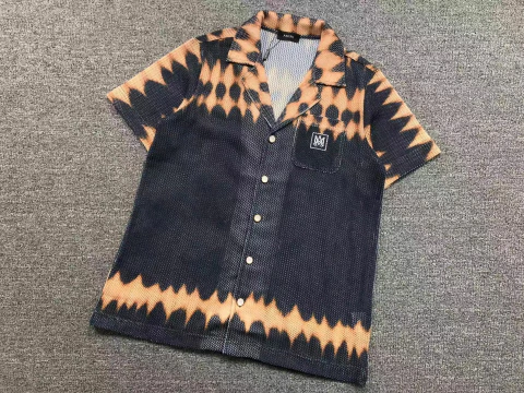 Camisa Amiri - Teñido Geométrico