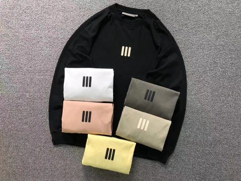 Remera Manga Larga Adidas x Fear of God - Tres tiras