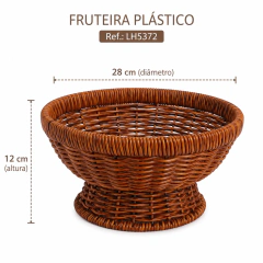 FRUTEIRA 12X28CM PLASTICO - comprar online