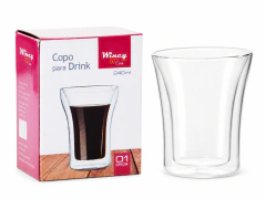 COPO 240ML PAREDE DUPLA VDR