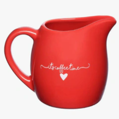 Leiteira Lamour 245ml Em Porcelana