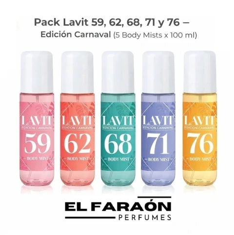 Pack Carnaval- 5 Dupes de Sol de Janeiro