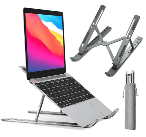 SOPORTE NOTEBOOK METALICO LAPTOP STAND PLEGABLE