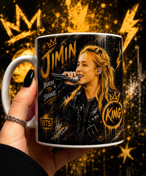 Caneca Porcelana - Jimin BTS