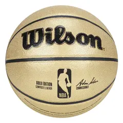 Bola Basquete NBA Oficial Wilson Gold Edition 7 Dourado