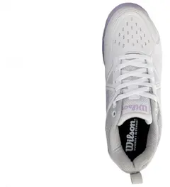 Tênis Feminino Wilson Slice 3.0 All Court Branco Rosa 34 BR - Emovva Artigos Esportivos