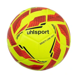 Bola uhlsport Society Low Kick Amarelo e Vermelho - comprar online