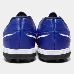 Chuteira Society Umbro X-comfort Royal Branco Marinho - loja online